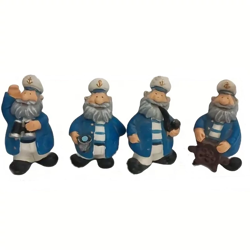 Tengerészkapitány figura - 1db