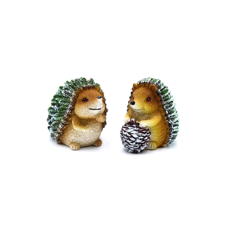 Sünike, zöld (havas fenyőleveles) tüskés, nagy - 1db