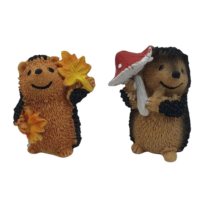 Süni figura levéllel/gombával, 1db