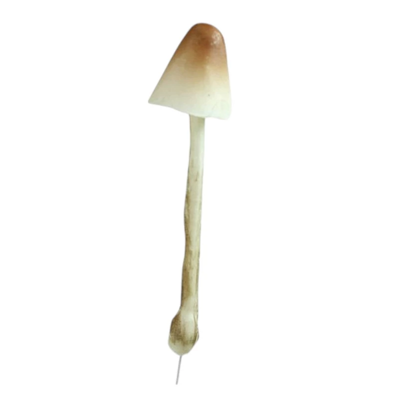 Gomba - krém-barna, hosszúkás - gumi 15cm