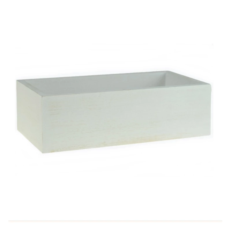 Fa dekoláda 20*10*6cm - fehér