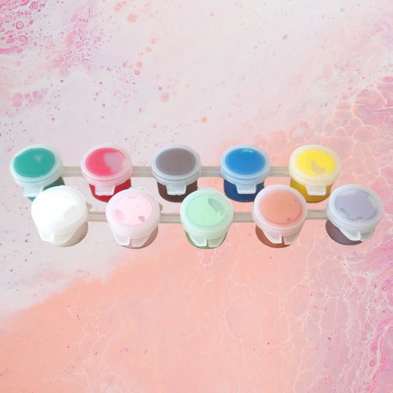 Akrilfesték készlet gyerekeknek - 10x5 ml, Junior