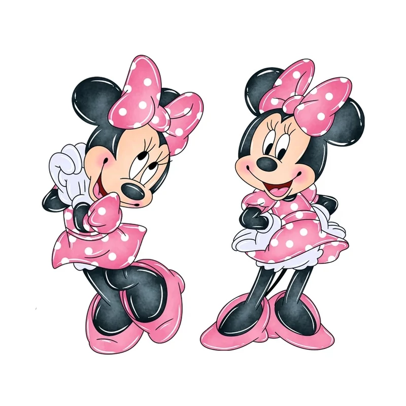  Nyomtatott dekorkarton - Minnie egér - 1db