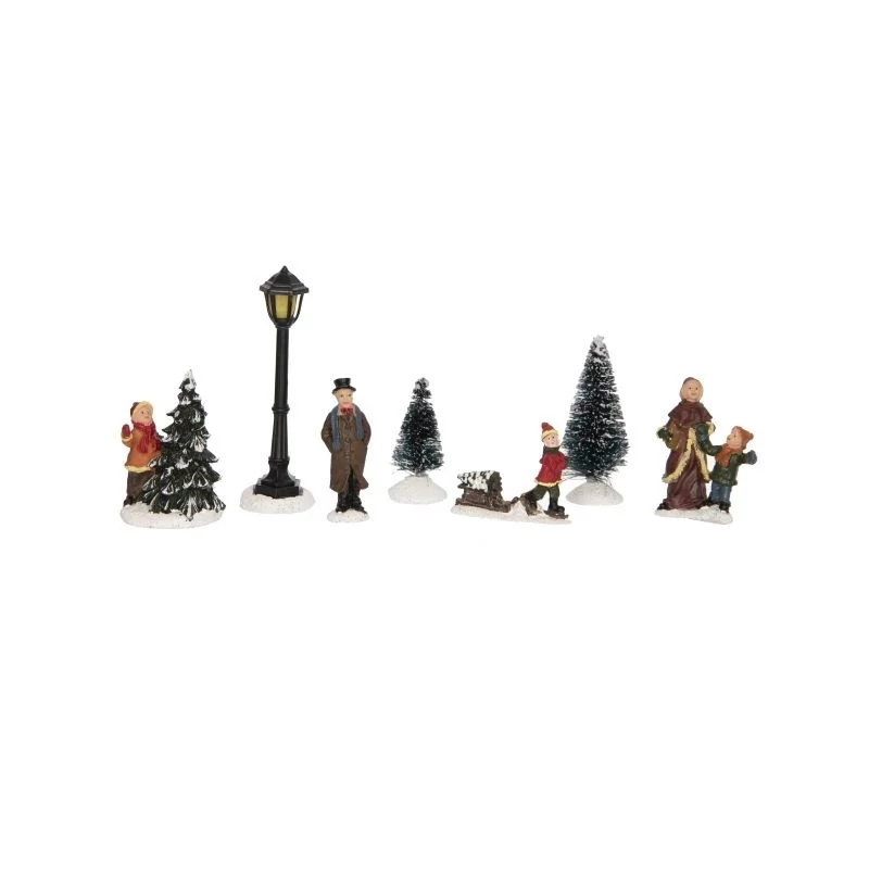 Téli életkép szett