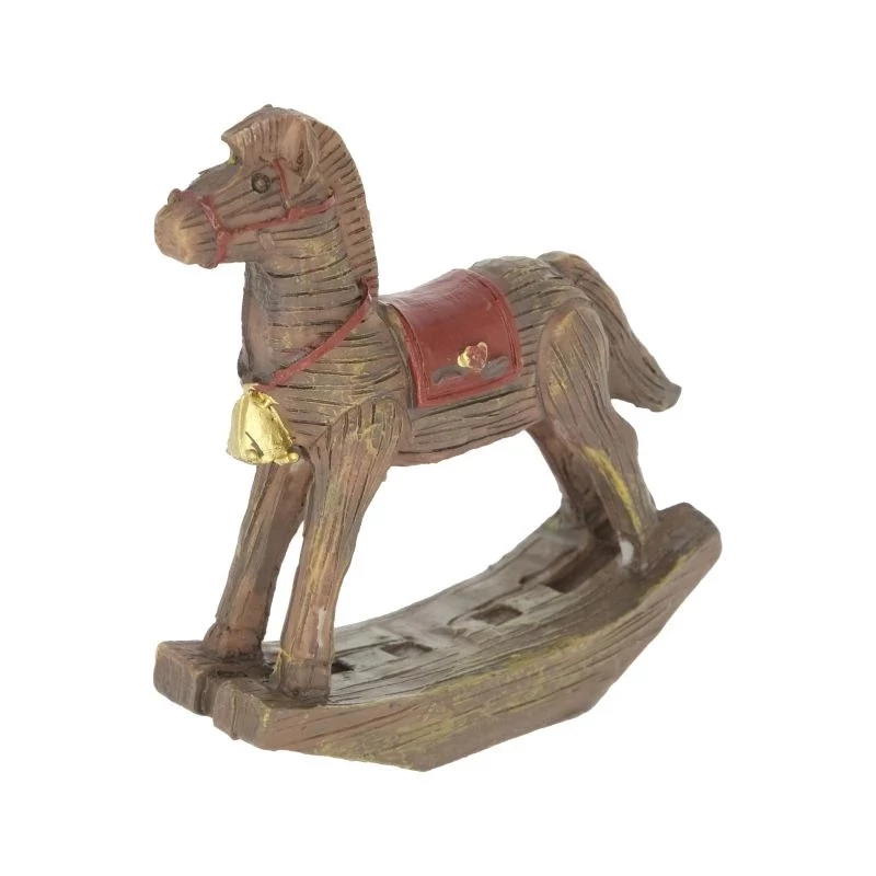 "Fa" hintaló figura, barna 