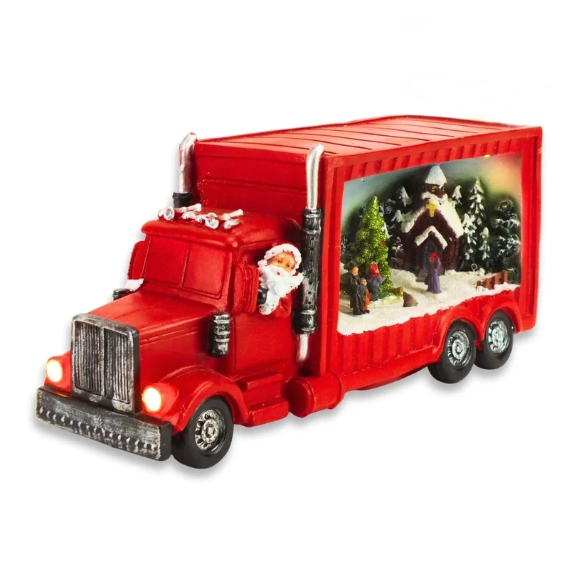  Világítós karácsonyi kamion