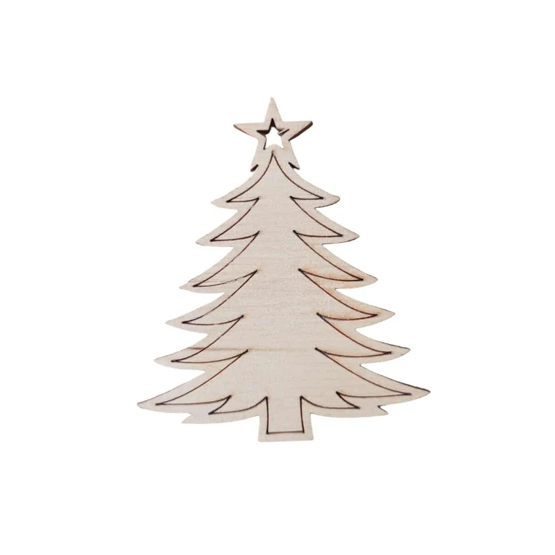 Natúr fa - Rajzos fenyőfa