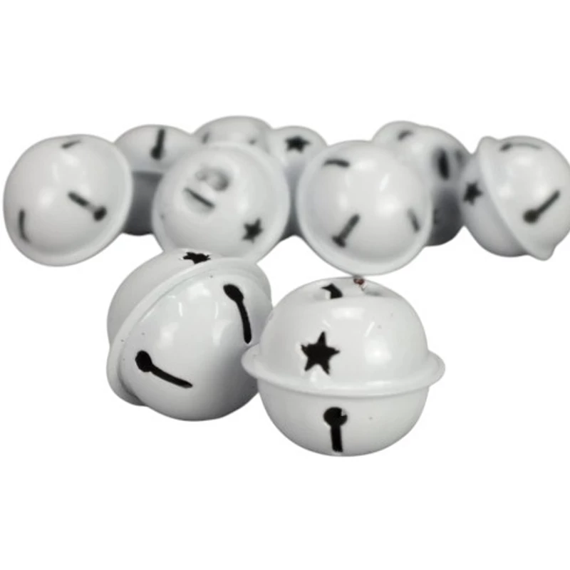 Gömbcsengő fehér 2cm - 1db