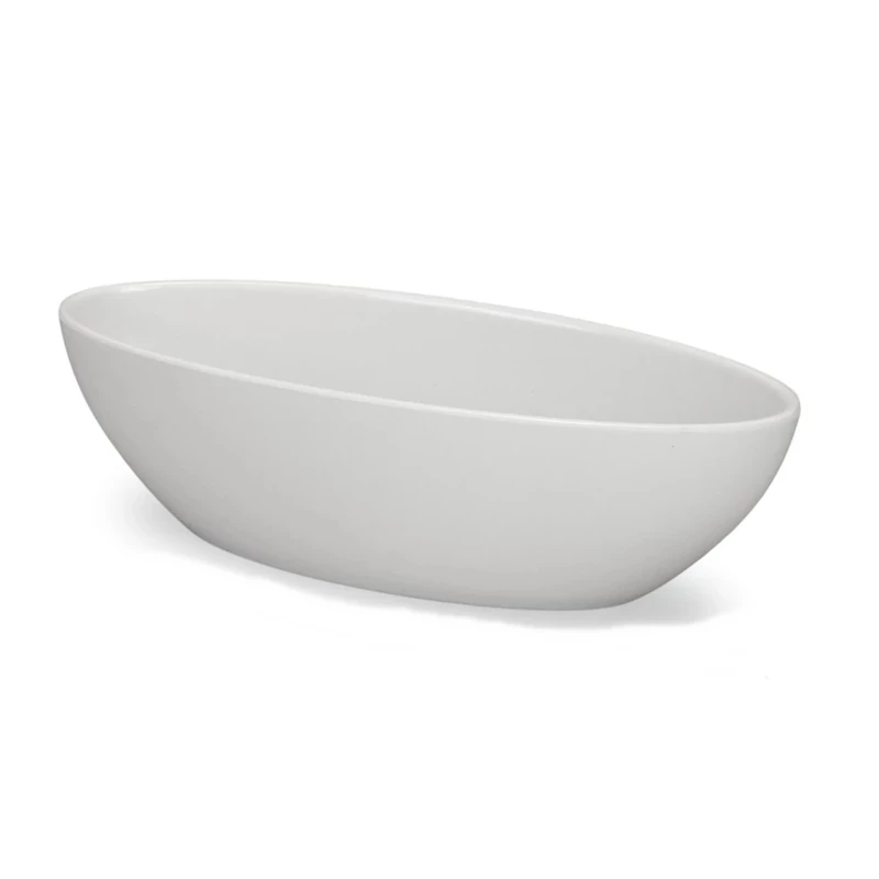 Fehér dekor tál 30x8,5cm