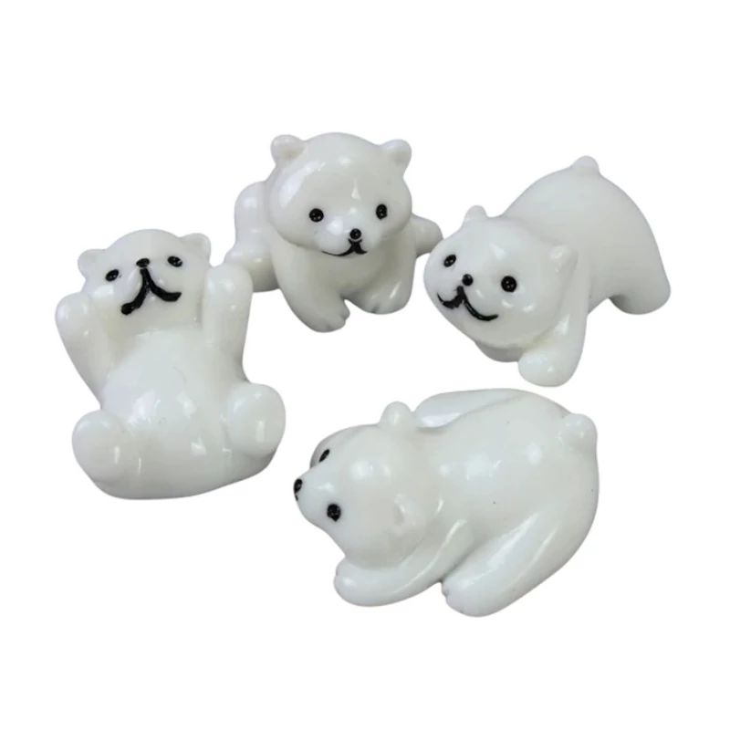 Mini műanyag jegesmedve figura - 1db