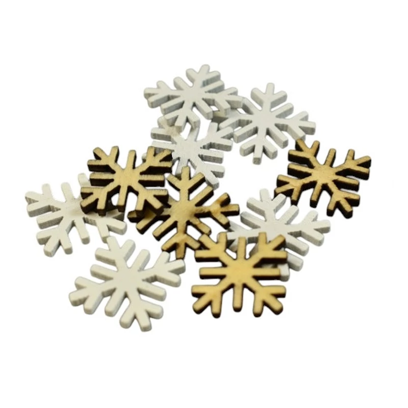 Natúr fa - Mini hópihe fehér/natúr - 1db