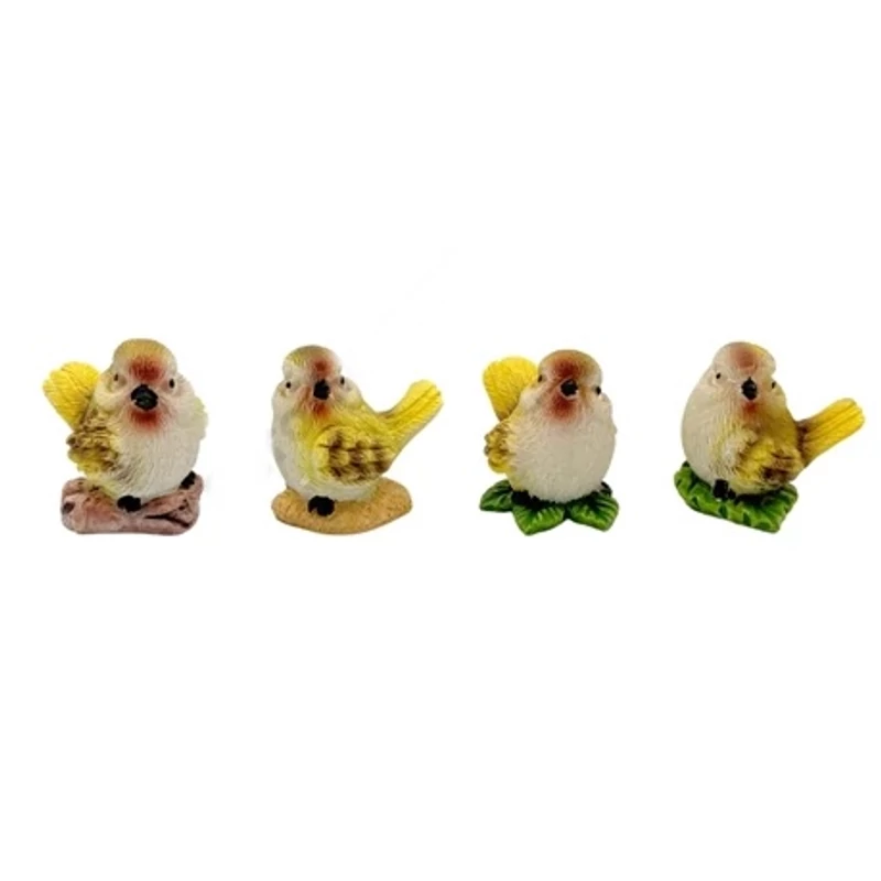 Sárga madárka figura - 1 db