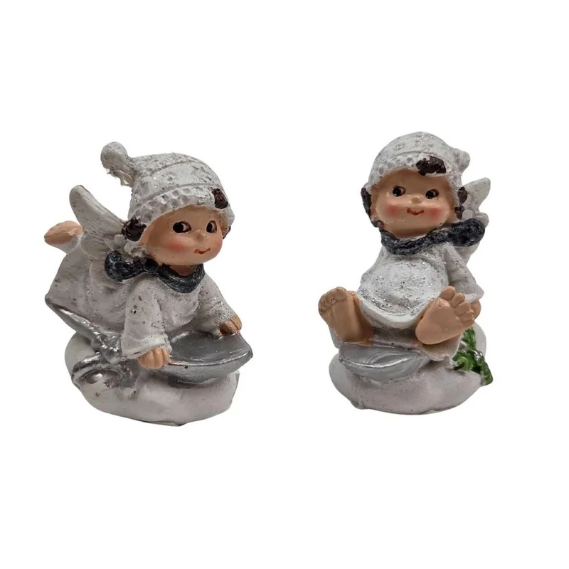 Angyalka szánkózik a  felhőn - 1db