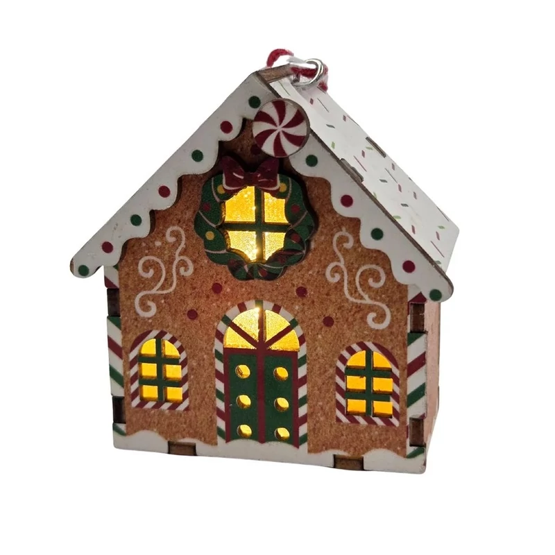 Ledes fa házikó - Mézeskalács házikó