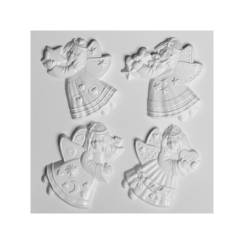 Gipszkiöntő Karácsonyi - angyalkák