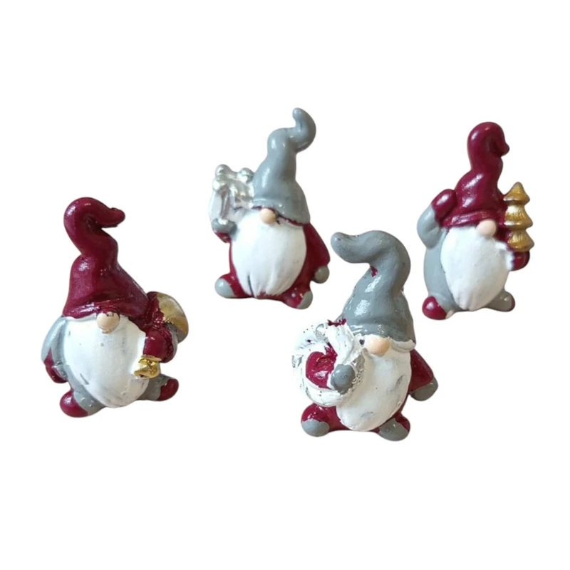 Mini manók szürke/bordó sapiban - 1db