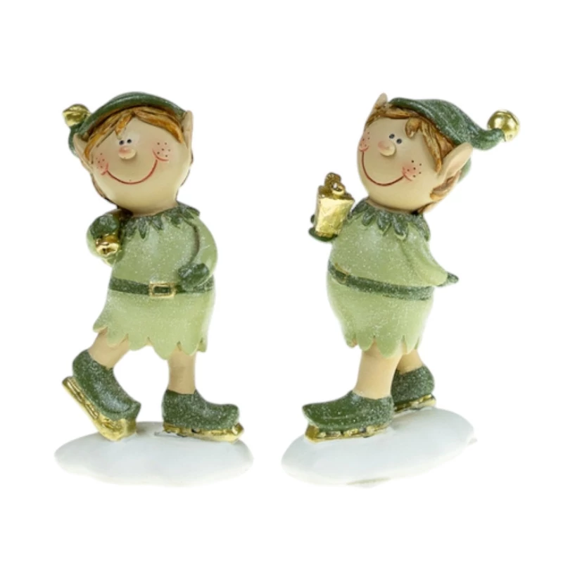 Korizó manó zöld ruhában - 1db