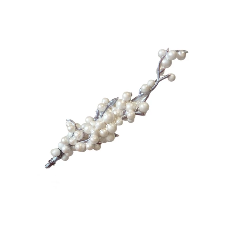 Pick bogyós ág 11cm fehér