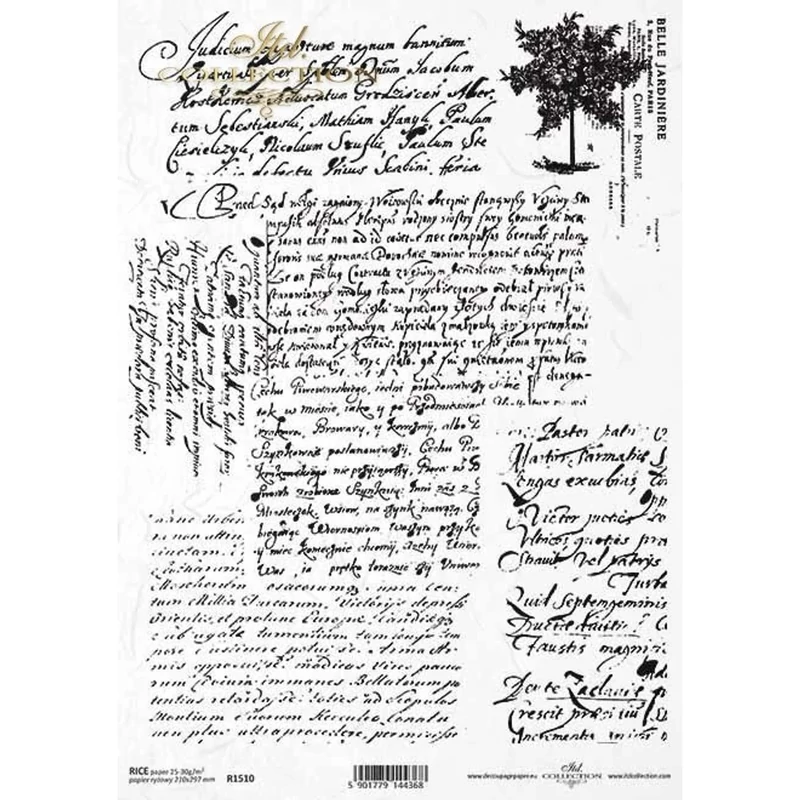 Rizspapír A4 - Írás