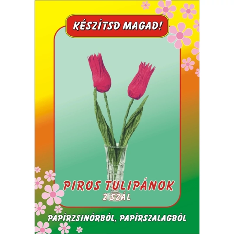 Készítsd magad papírcsomag: Tulipánok 2 szál